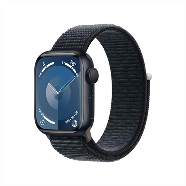 Apple Watch Series 9 GPS 41mm Midnight Aluminium Case Midnight Sport Loop-pal