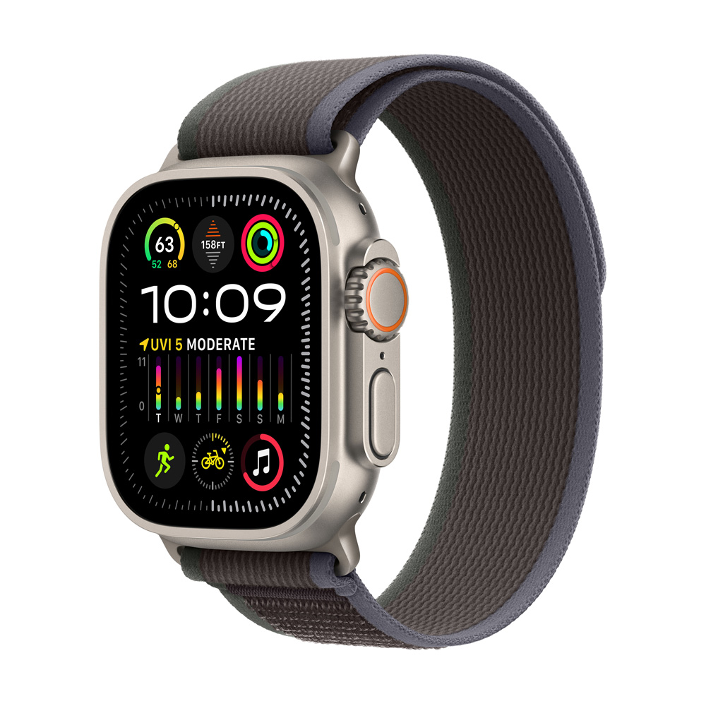 Apple Watch Ultra 2 GPS + Cellular, 49mm Titanium Case, A osztály - használt, 12 hónap garancia