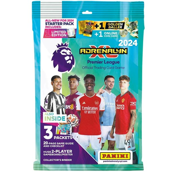 Focikártyák Panini Premier League 2023/2024 Adrenalyn Starter Set