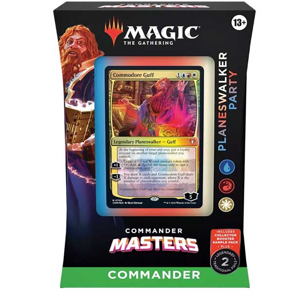 Kártyajáték Magic: The Gathering Commander Commander Masters Planeswalker Party Commander Deck