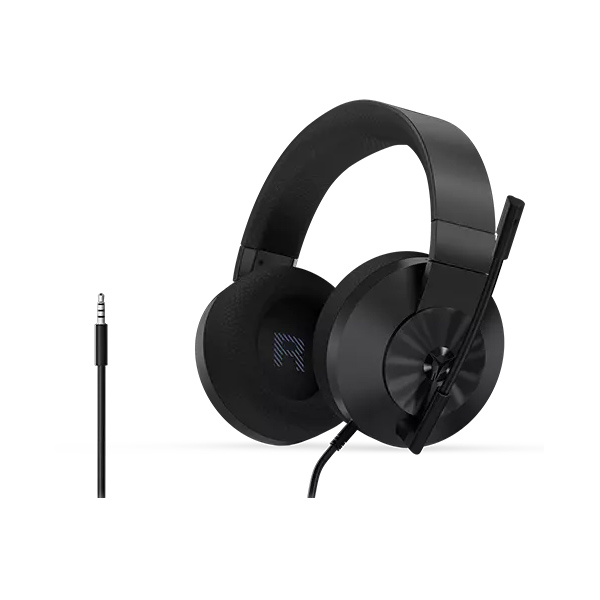 Lenovo Legion H200 Gaming Headset, fekete - OPENBOX (Bontott csomagolás, teljes garancia)