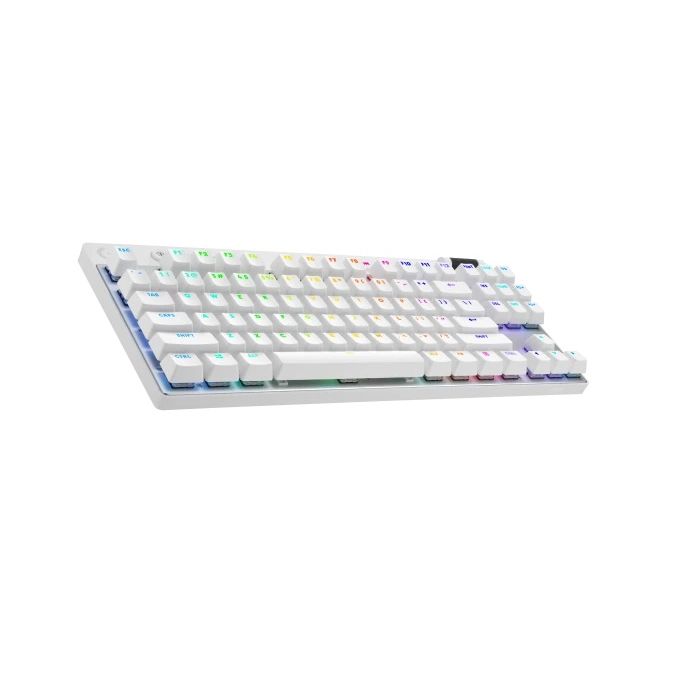 Logitech G PRO X TKL LIGHTSPEED - gamer billentyűzet, Tactile, fehér, US akciós termékkép 1