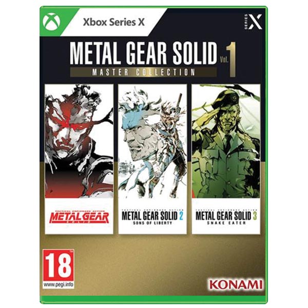 Metal Gear Solid: Master Collection Vol. 1 [XBOX Series X] - BAZÁR (használt termék)