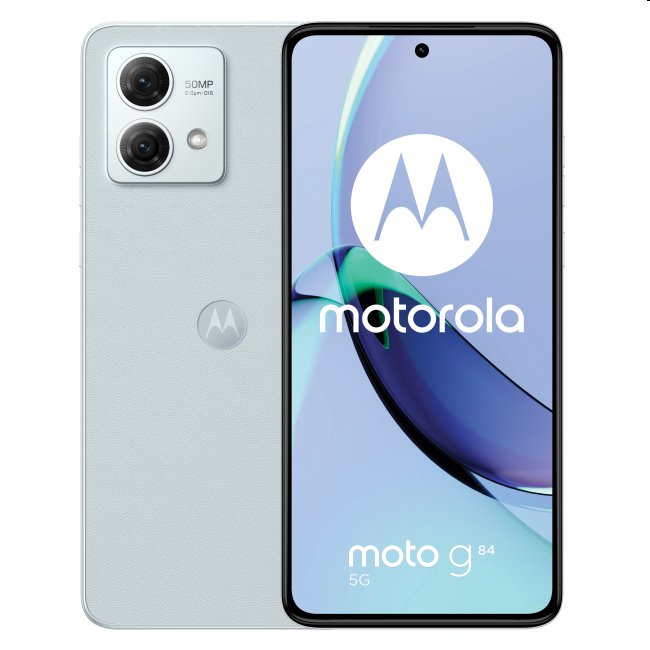 Motorola Moto G84, 12/256GB, blue, A osztály - használt, 12 hónap garancia