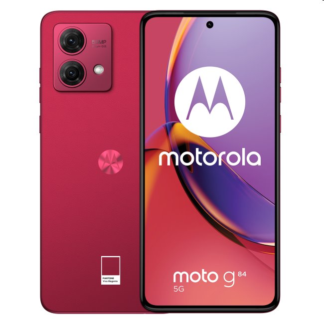 Motorola Moto G84 5G, 12/256GB, viva magenta