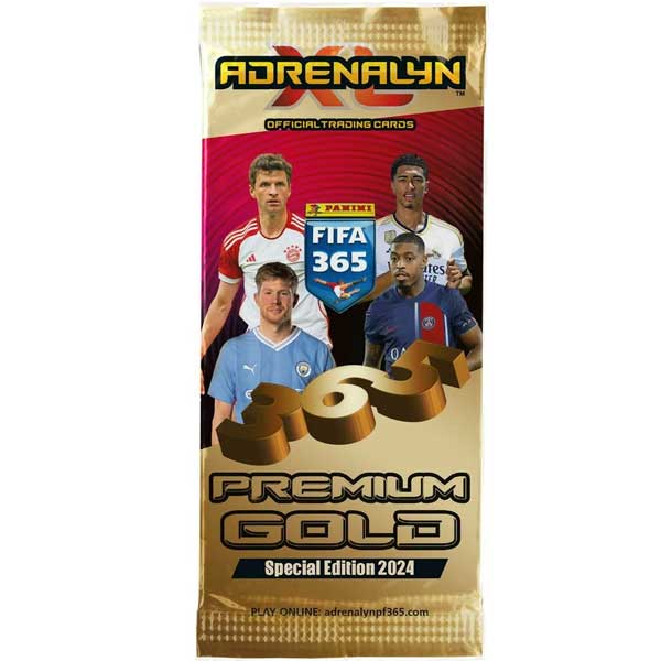 Focikártyák Panini 365 2023/2024 Adrenalyn Gold Packet Focikártyák Panini 365 2023/2024 Adrenalyn Gold Packet