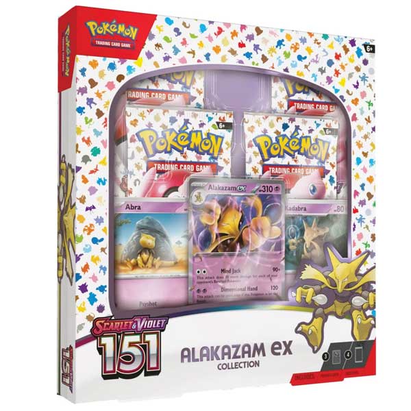 Kártyajáték Pokémon TCG: Scarlet & Violet 151 Alakazam EX Collection (Pokémon)