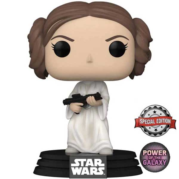 POP! Star Wars Power of the Galaxy: Princess Leia (Star Wars) Special Kiadás - OPENBOX (Bontott csomagolás, teljes garancia