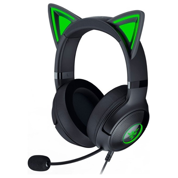 Razer Kraken Kitty V2, fekete