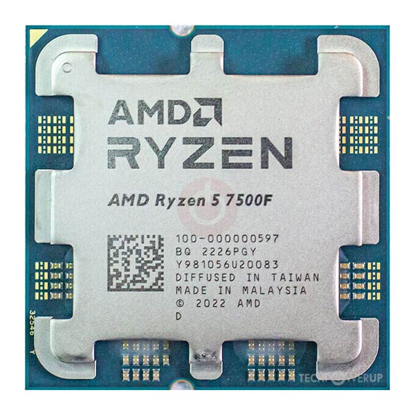 AMD Ryzen 5 7500F (až 5,0GHz / 38MB / 65W / AM5) tray
