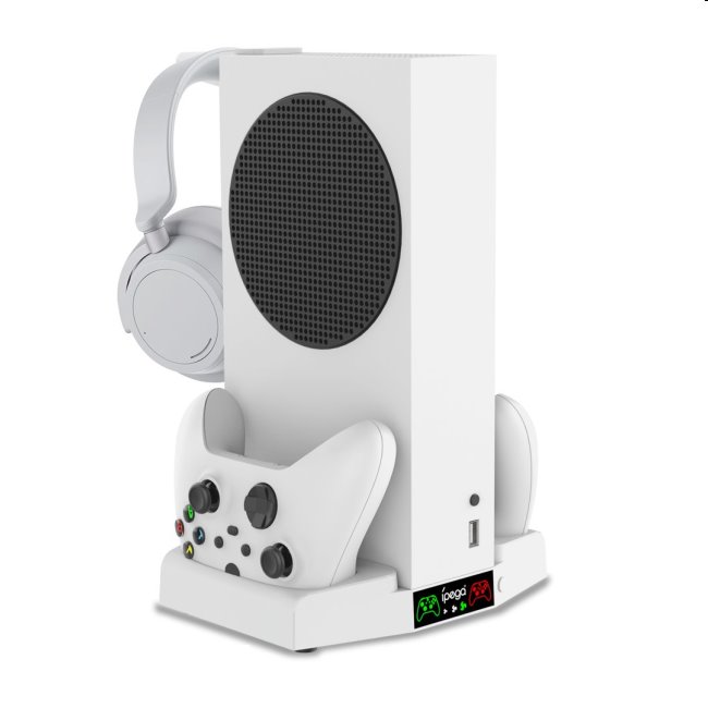 iPega Xbox Series S, Vezeték nélküli vezérlő, Vezeték nélküli fejhallgatódokk, fehér - OPENBOX (Bontott csomagolás, teljes garancia)