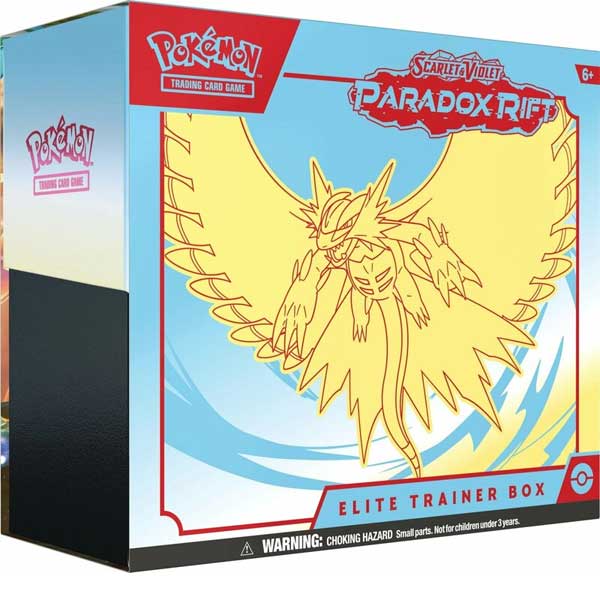 Kártyajáték TCG: Scarlet & Violet Paradox Rift Elite Trainer Box Roaring Moon (Pokémon)