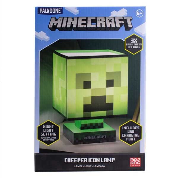 Lámpa Creeper (Minecraft) 26 cm Lámpa Creeper (Minecraft) 26 cm