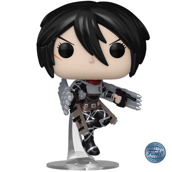 POP! Animation: Mikasa Ackermann (Metallic) (Attack on Titan) Special Kiadás