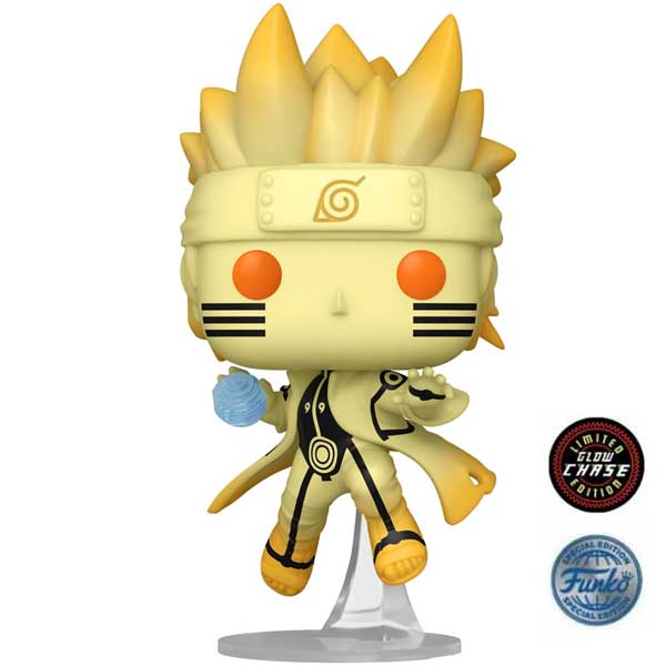 POP! Animation: Naruto Uzumaki Kurama Link Mode (Naruto) Special Kiadás CHASE (Glows in The Dark)