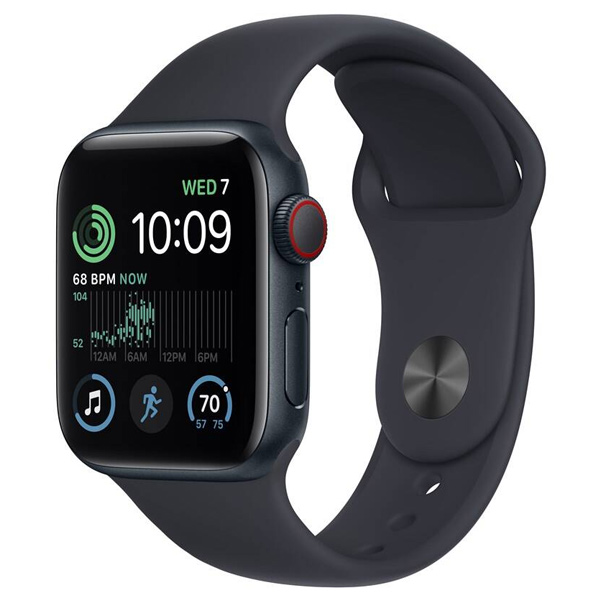 Apple Watch SE 2 GPS + Cellular, 40mm Midnight Aluminium Case, bontott csomagolás Apple Watch SE 2 GPS + Cellular, 40mm Midnight Aluminium Case, bontott csomagolás