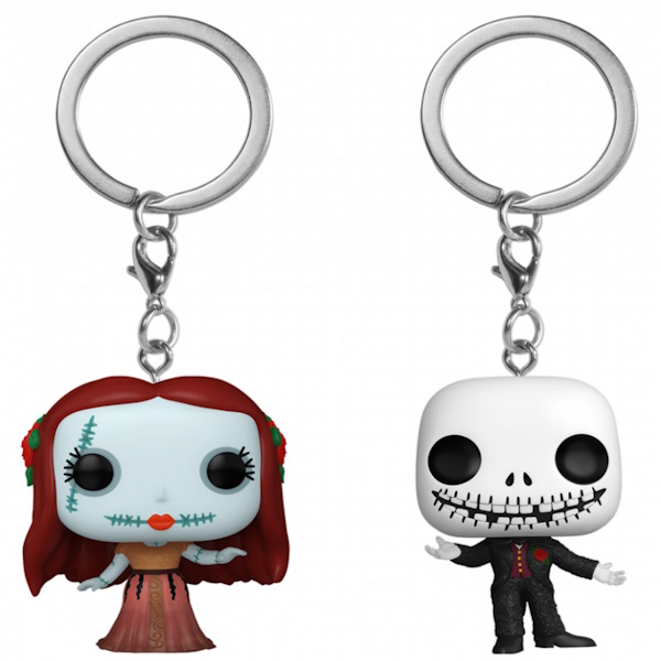 Funko POP! 2 Pack Kulcstartó Disney The Nightmare Before Christmas Sally & Jack Skellington