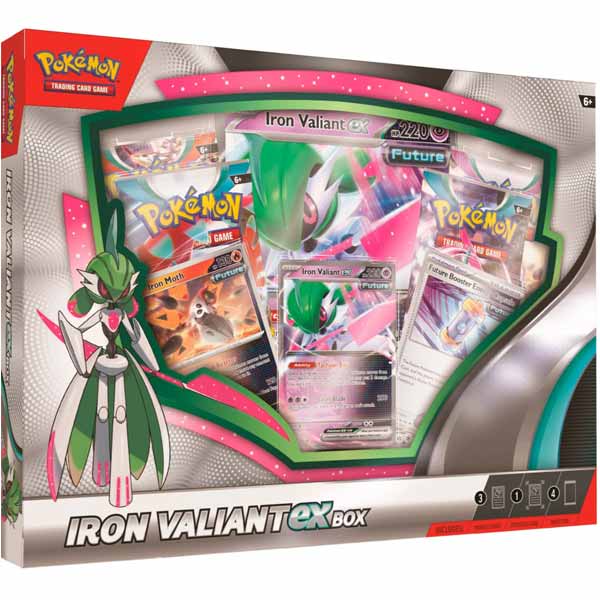 Kártyajáték Pokémon TCG: Iron Valiant EX Box (Pokémon)