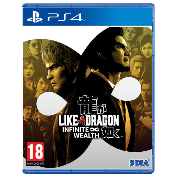 Like a Dragon: Infinite Wealth [PS4] - BAZÁR (használt termék)