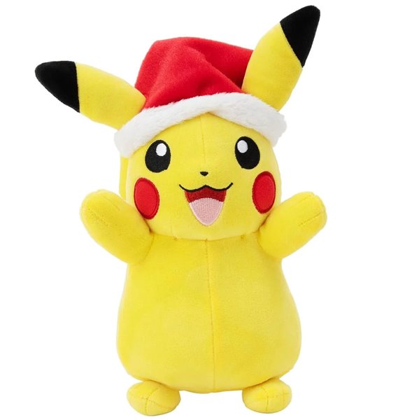 Plüssjáték Santa Hat Pikachu (Pokémon)