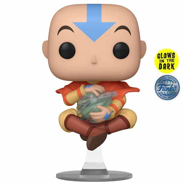 POP! Animation: Aang Floating (Avatar The Last Airbender) Special Kiadás (Glows in The Dark)