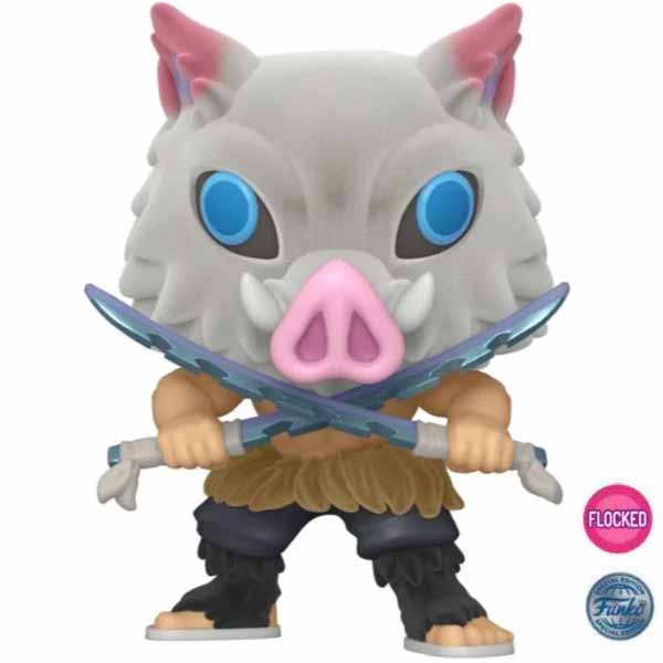 POP! Animation: Inosuke Hashibira (Demon Slayer) Special Kiadás Flocked