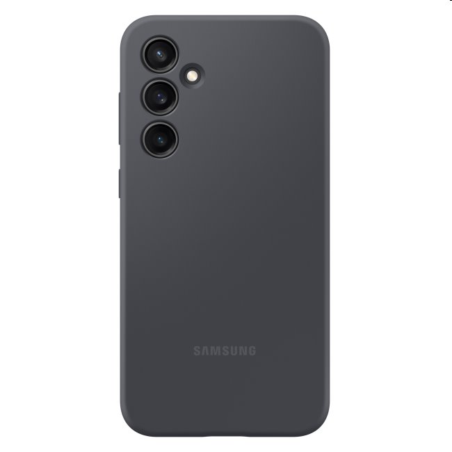 Silicone Cover tok Samsung Galaxy S23 FE számára, graphite