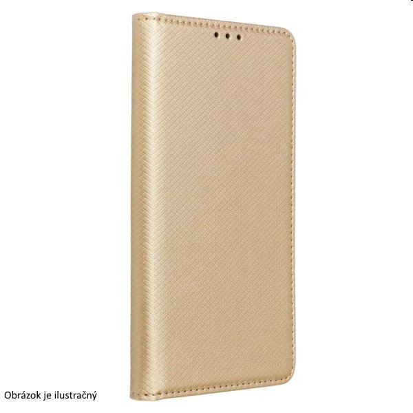 Smart Case Book tok Apple iPhone 15 Plus számára, arany