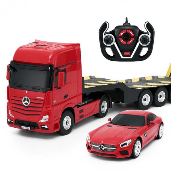 R/C autó Mercedes-Benz Actros + AMG GT (1:24)