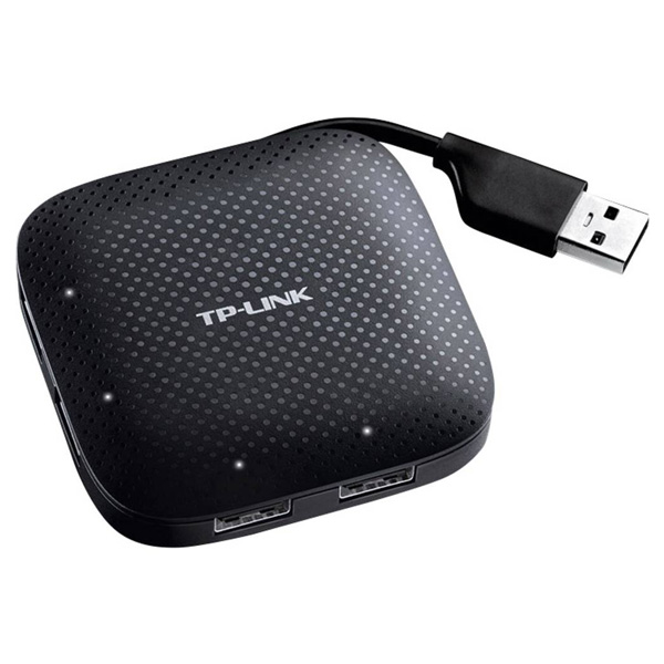 TP-Link UH400, USB 3.0, 4 portos Hub, 4x USB 3.0, tápadapter nélkül