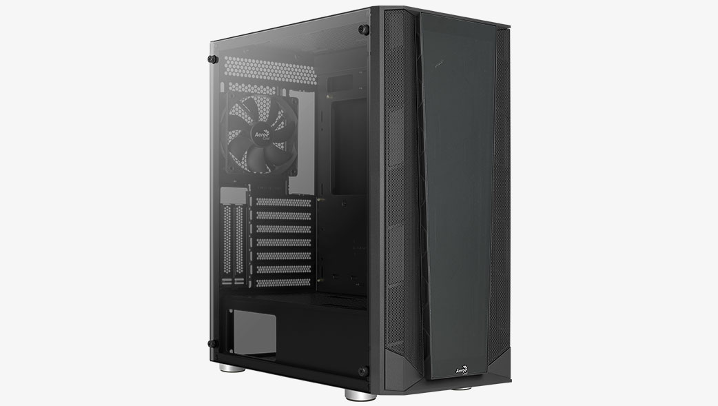 AeroCool case ML G Prism-G-BK-v1, Mid Tower, ATX akciós termékkép 1