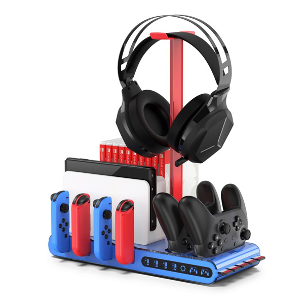 Multifunkciós állvány Nintendo Switch számára DLX2+LED Multifunkciós állvány Nintendo Switch számára DLX2+LED