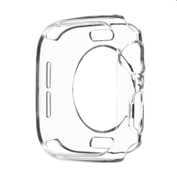 FIXED TPU zselés tok Apple Watch Series 9 41mm számára, áttetsző