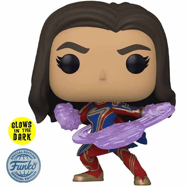 POP! The Marvels: Ms. Marvel (Marvel) Special Kiadás (Glows in the Dark)