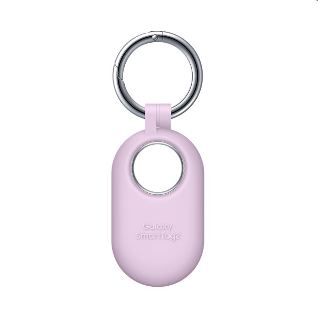 Silicone Cover tok Samsung Galaxy SmartTag 2 számára, lavender Silicone Cover tok Samsung Galaxy SmartTag 2 számára, lavender