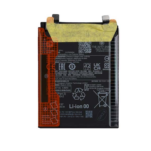 Xiaomi Eredeti akkumulátor BP4J 5000mAh (Service Pack) Xiaomi Eredeti akkumulátor BP4J 5000mAh (Service Pack)