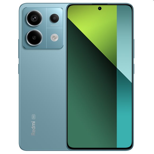 Xiaomi Redmi Note 13 Pro 5G, 8/256GB, ocean teal, új termék, bontatlan csomagolás