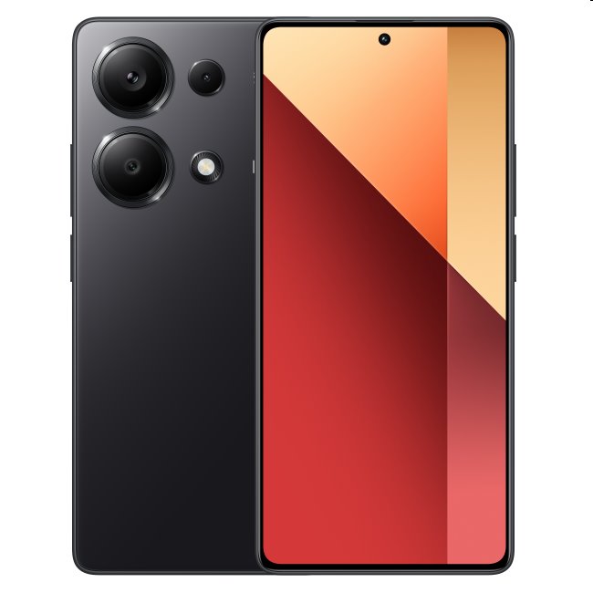 Xiaomi Redmi Note 13 Pro, 8/256GB, midnight fekete