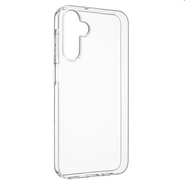 FIXED TPU Slim AntiUV Zselés tok Samsung Galaxy A15/A15 5G számára, átlátszó