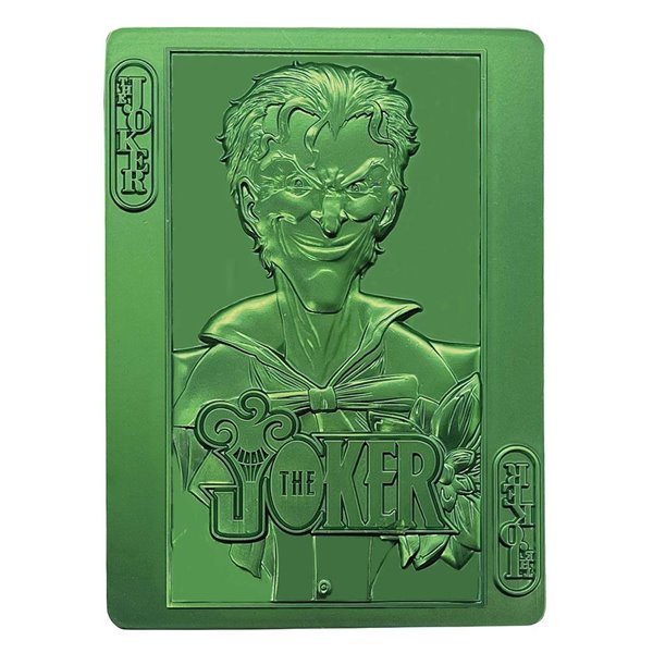 Öntvény The Joker Playing Card (DC) Limited Kiadás Öntvény The Joker Playing Card (DC) Limited Kiadás
