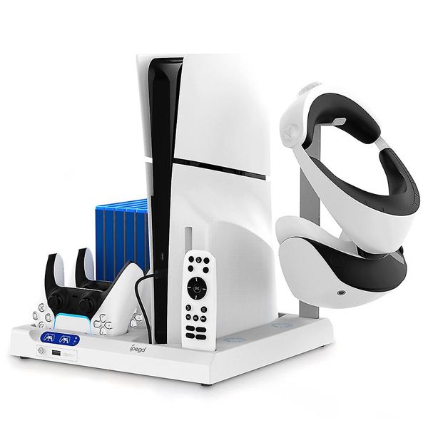 iPega P5S028 PS5/PS5 Slim/PS5 Pro Multi functional Seat Charge