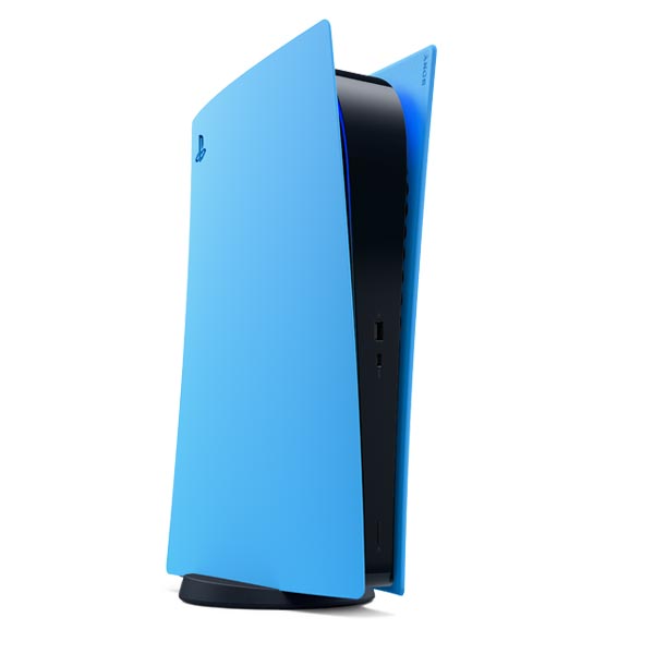Konzolborítás PlayStation 5 Digital, starlight kék - OPENBOX (Bontott csomagolás, teljes garancia)
