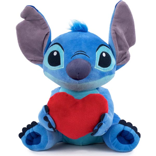 Plüssjáték Stitch Heart (Disney) 30cm