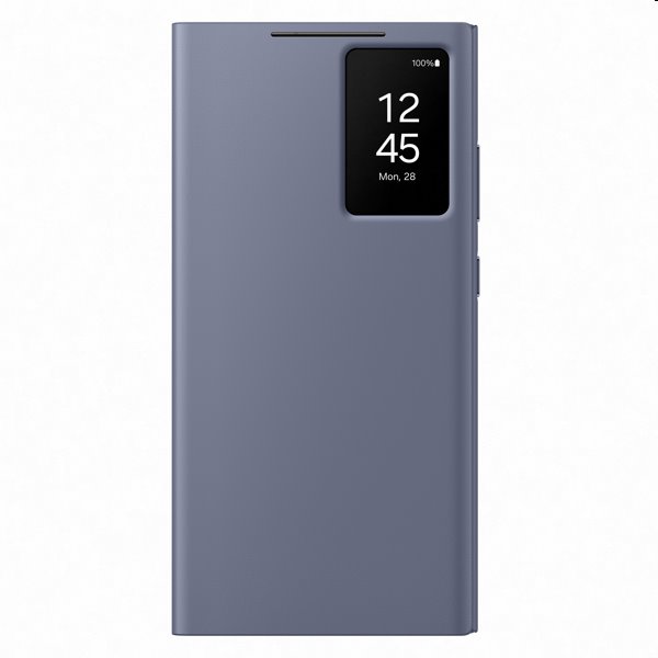 Smart View Wallet tok Samsung Galaxy S24 Ultra számára, violet