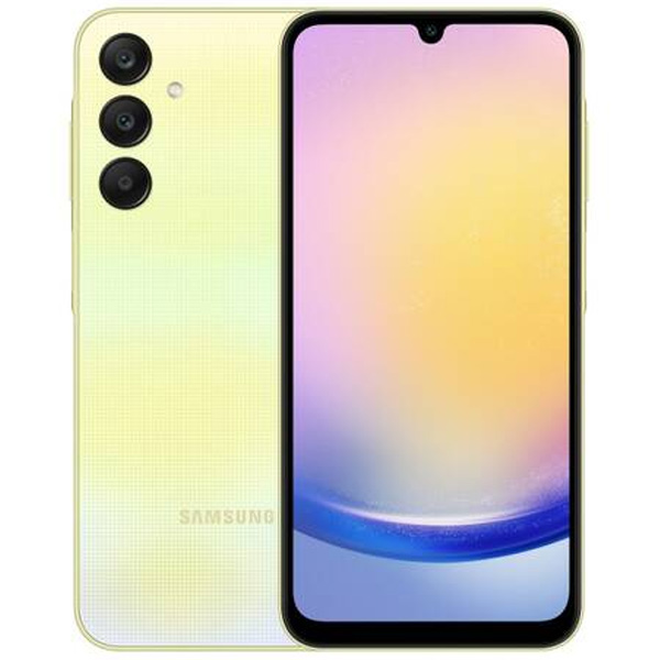 Samsung Galaxy A25 5G, 8/256 GB, sárga