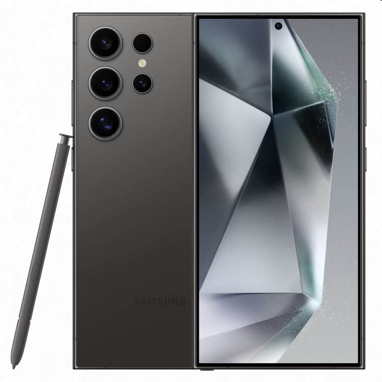 Samsung Galaxy S24 Ultra, 12/256GB, titanium fekete
