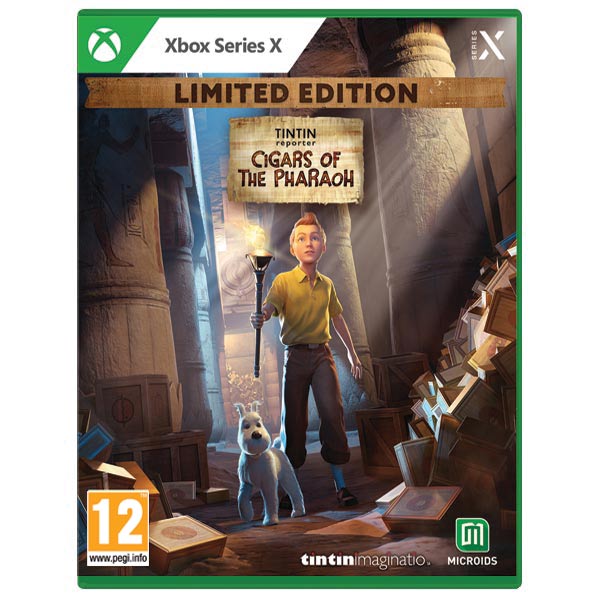 Tintin Reporter: Cigars of the Pharaoh (Limited Kiadás) [XBOX Series X] - BAZÁR (használt termék)