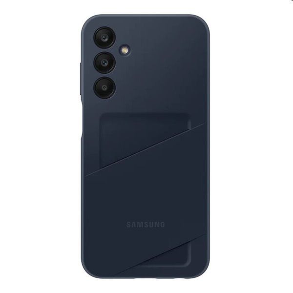 Card Slot Cover tok Samsung Galaxy A25 5G számára, kék fekete