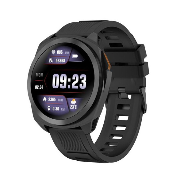 Canyon SW-83, Maverick, smart óra, GPS, BT, színes LCD kijelző 1.32 ", vízállóság IP68, 128 sport, fekete