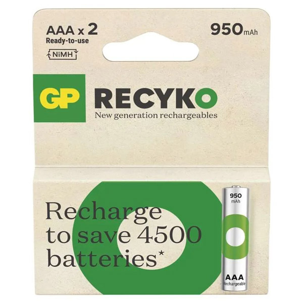 Emos GP Tölthető elem ReCyko 950 (AAA) 2 db